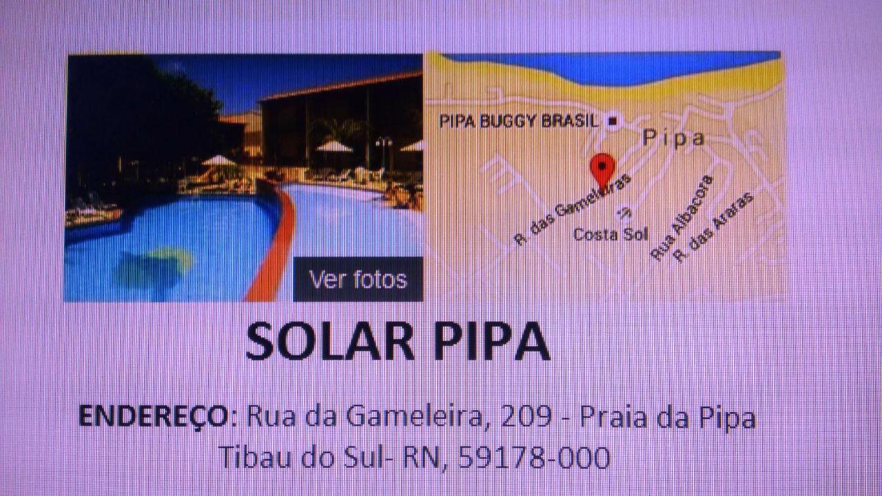 Chalet Solar Pipa Praia de Pipa Exterior photo